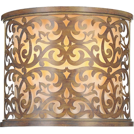 Cwi Lighting Nicole 2 Light Wall Sconce With Brushed Chocolate Finish 9807W13-2-116